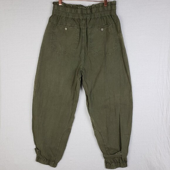 Sea New York Olive Green Cropped Pants - Picture 7 of 15